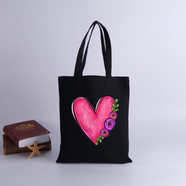 Fashionable Fabric Tote Bag With Zipper - BF-240