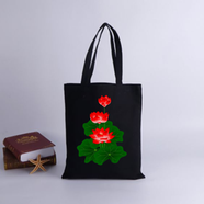 Fashionable Fabric Tote Bag With Zipper - BF-243
