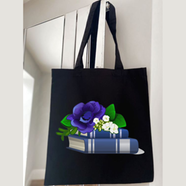 Fashionable Fabric Tote Bag With Zipper - BG-054