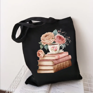 Fashionable Fabric Tote Bag With Zipper