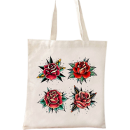 Fashionable Fabric Tote Bag With Zipper - WF-250