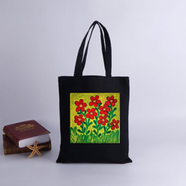 Fashionable Fabric Tote Bag With Zipper - BF-246