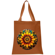 Fashionable Fabric Tote Bag With Zipper - KF-259