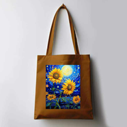 Fashionable Fabric Tote Bag With Zipper 