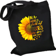 Fashionable Fabric Tote Bag With Zipper - EQ-096