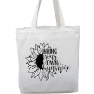 Fashionable Fabric Tote Bag With Zipper - WG -136