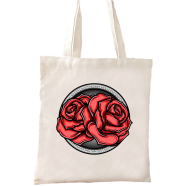 Fashionable Fabric Tote Bag With Zipper - WF-248