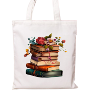 Fashionable Fabric Tote Bag With Zipper - WG-040