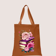 Fashionable Fabric Tote Bag With Zipper - KG-045