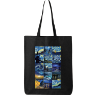 Fashionable Fabric Tote Bag With Zipper - BBS -246