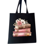 Fashionable Fabric Tote Bag With Zipper - (BG-106)