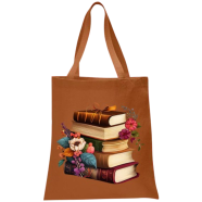 Fashionable Fabric Tote Bag With Zipper - KG-048