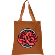 Fashionable Fabric Tote Bag With Zipper - KF-248