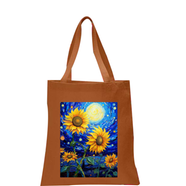 Fashionable Fabric Tote Bag With Zipper and Inner Pocket - KS-227