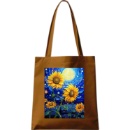 Fashionable Fabric Tote Bag With Zipper 