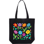 Fashionable Fabric Tote Bag With Zipper - BF-274