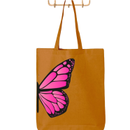 Fashionable Fabric Tote Bag With Zipper - KS -247