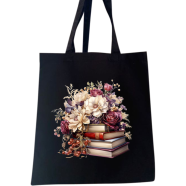 Fashionable Fabric Tote Bag With Zipper - (BG-105)