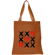 Fashionable Fabric Tote Bag With Zipper and Inner Pocket - KG-043