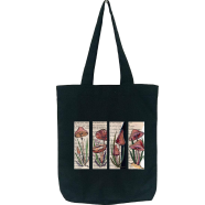 Fashionable Fabric Tote Bag With Zipper - BS -260