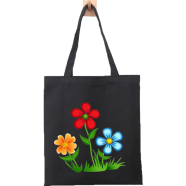 Fashionable Fabric Tote Bag With Zipper - BF-275