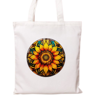 Fashionable Fabric Tote Bag With Zipper - WF-259