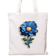 Fashionable Fabric Tote Bag With Zipper - WF-258