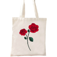 Fashionable Fabric Tote Bag With Zipper - WF-249
