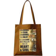 Fashionable Fabric Tote Bag With Zipper - Kg-100