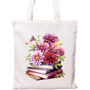 Fashionable Fabric Tote Bag With Zipper - WG-046