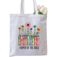 Fashionable Fabric Tote Bag With Zipper - BG-097