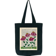 Fashionable Fabric Tote Bag With Zipper - BG -128