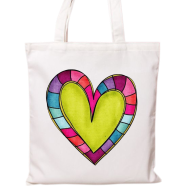 Fashionable Fabric Tote Bag With Zipper - WS-229