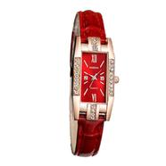 Fashionable Quartz Belt, Swiss Square Women's Watch