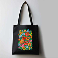 Fashionable Tote Bag For Girls With Zipper - F-215