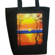 Fashionable Tote Bag For Girls With Zipper - BS-144