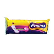 Femina Antibacterial Sanitary Napkin (Panty System) - 8Pads
