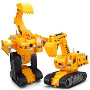 Fengyuan 28172 2.4G One Key Deformation RC Engineering Robot Car - Yellow image