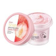 Fenyi Honey Peach Britning Body Pores Cleansing Cream Exfoliating Smooth Scrub -100gm