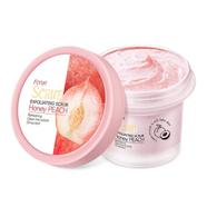 Fenyi natural Peach fragrance exfoliating gel deep cleansing body scrub-100gm