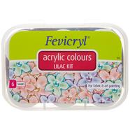 Fevicryl Acrylic Colours Lilac Kit - 60 ml (6 Shades)
