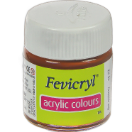 Fevicryl Students Fabric Colour Burnt Sienna 15ml