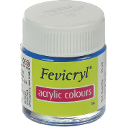 Fevicryl Students Fabric Colour Cerulean Blue 15ml