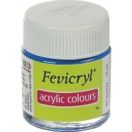 Fevicryl Students Fabric Colour Cerulean Blue 15ml