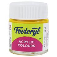 Fevicryl Students Fabric Colour Chrome Yellow 15ml