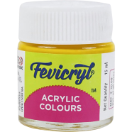 Fevicryl Students Fabric Colour Chrome Yellow 15ml