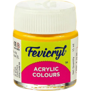 Fevicryl Students Fabric Colour Golden Yellow 15ml
