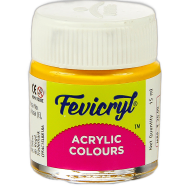 Fevicryl Students Fabric Colour Golden Yellow 15ml