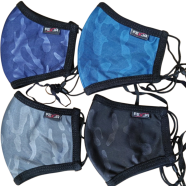 Fexja Unisex 2layer Cloth Mask Rope Can Be Adjusted With Nek And Ears - 4pcs
