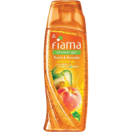 Fiama Shower Gel Peach and Avocado Body Wash With Skin Conditioners For Soft Moisturised Skin 250 ml